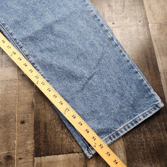 Mens Calvin Klein size 40x32 Straight Leg 5 Pocket Stretch Denim Jeans - Picture 7 of 12